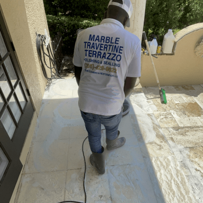 TRAVERTINE POLISHING